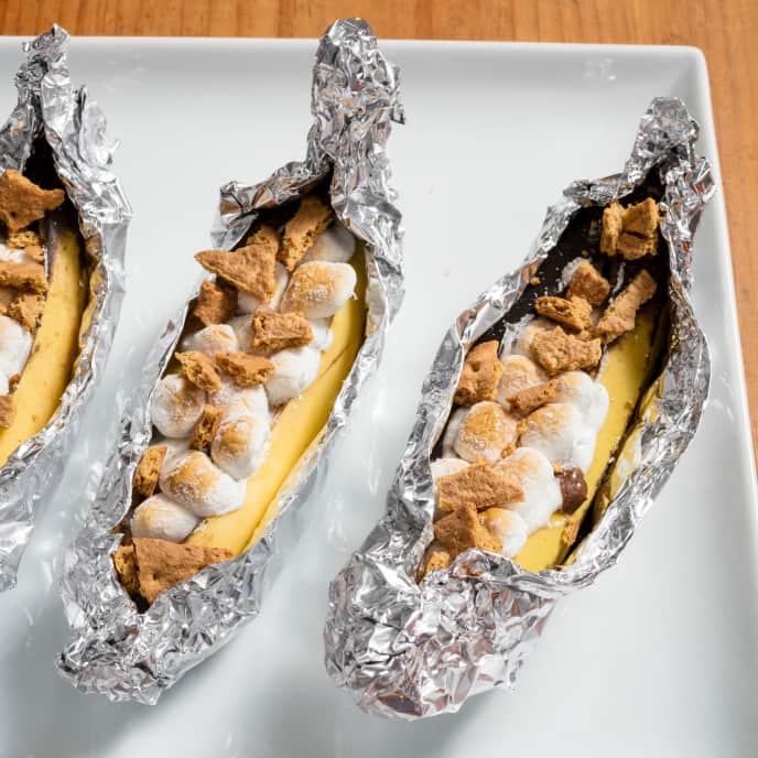 S'mores Banana Boats America's Test Kitchen Recipe